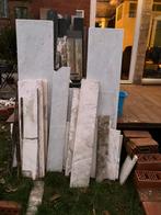 20-25 Marmeren platen allerhande, Ophalen, Zo goed als nieuw