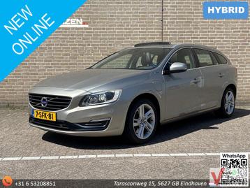 Volvo V60 2.4 D6 AWD Plug-In Hybrid Summum | Pano | Leder |  beschikbaar voor biedingen