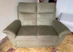 Mooie groene zetel, Huis en Inrichting, Ophalen, Gebruikt, Tweepersoons, 75 tot 100 cm