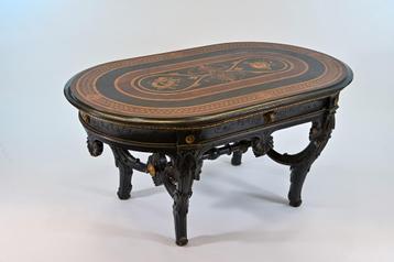 Table napoléon 3 en marqueterie, Enlèvement