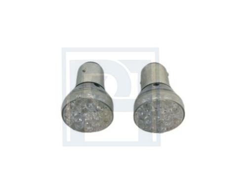 Lamp 12V LED BAY15D Rood (vervangt 21/5W) set 2 stuks Volvo, Auto-onderdelen, Verlichting, Nieuw, Ophalen of Verzenden