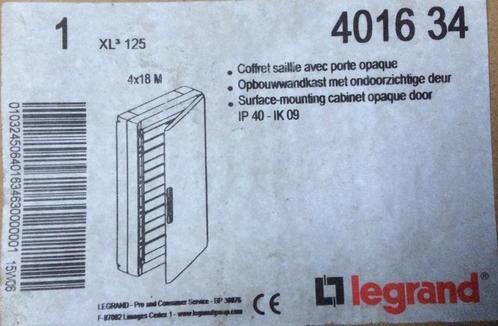 LEGRAND doos - XL³125 .4 rijen .72mod. ondoorzichtige deur, Doe-het-zelf en Bouw, Elektriciteit en Kabels, Nieuw, Overige typen
