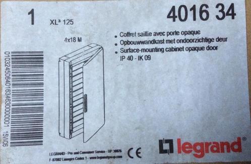 Coffret LEGRAND - XL³125 .4 rangées .72mod. porte opaque, Bricolage & Construction, Électricité & Câbles, Neuf, Autres types, Enlèvement ou Envoi