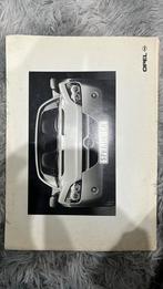 Prospectus opel speedster 2.2 francais, Ophalen, Zo goed als nieuw
