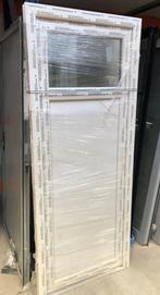 buitendeur met raam, Doe-het-zelf en Bouw, Deuren en Vliegenramen, Ophalen, Gebruikt, Glas, Buitendeur