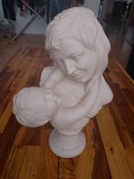 Statue femme et enfant, Enlèvement, Utilisé