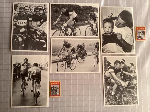 6 zeer raar grote prenten Wielrenners Rik Van Looy van Fort, Verzamelen, Foto's en Prenten, Gebruikt, Foto, Ophalen of Verzenden