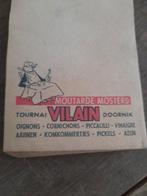 Moutarde Vilain. Tournai, Collections, Marques & Objets publicitaires, Comme neuf, Enlèvement ou Envoi