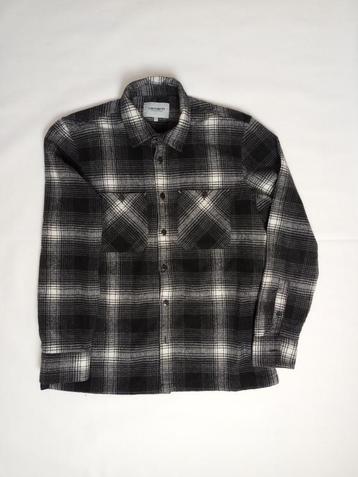 Carhartt WIP L/S Hagen Shirt, MEDIUM, Tour de cou 39/40 (M), Enlèvement ou Envoi, Porté, Noir