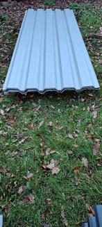23 metalen golfplaten wit -zilver 295cm op 100cm 20 euro st, Doe-het-zelf en Bouw, Dakpannen en Dakbedekking, Gebruikt, 15 m² of meer