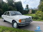 Mercedes-Benz 300 W123   300D diesel 1976 wit nieuwe APK, Auto's, Wit, Radio, Te koop, 300-Serie