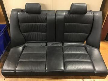 Achterbank zwart (leder) BMW E36 compact beschikbaar voor biedingen