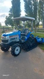 Rups minitractor iseki 23pk 4x4 servo 3punt frees NIEUWSTAAT, Ophalen