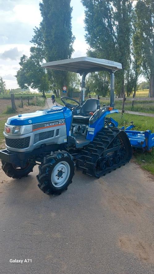Rups minitractor iseki 23pk 4x4 servo 3punt frees NIEUWSTAAT, Zakelijke goederen, Landbouw | Tractoren, Ophalen