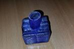 VICTORIAANS GLAS KOBALTBLAUWE INKTPOT, Antiek en Kunst, Ophalen