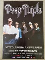 Poster Deep Purple in Lotto Arena Antwerpen 2009, Comme neuf, Enlèvement ou Envoi