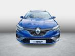 Renault Mégane Grand Tour R.S. Line E-tech PHEV 160, Auto's, Renault, Stof, Gebruikt, 4 cilinders, Blauw