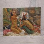 Les Baigneuses – Gust Mertens (naar Étienne Dinet), Ophalen