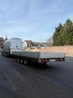 Remorque plateau 3 essieux, Enlèvement, Utilisé