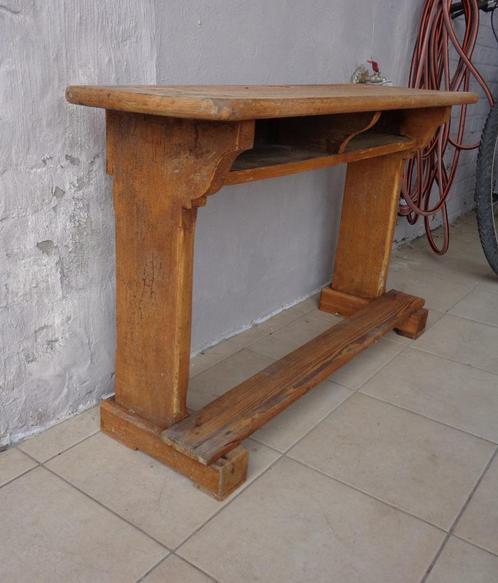 ancien banc d'écolier, Antiek en Kunst, Antiek | Meubels | Stoelen en Sofa's, Ophalen