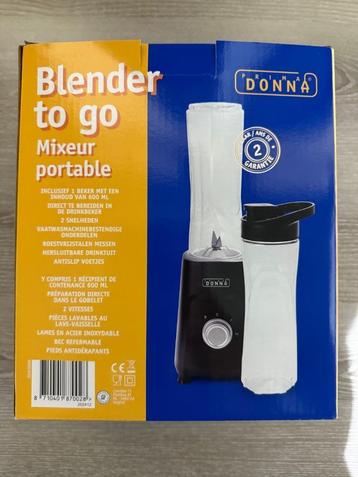 blender To Go 600 ml met beker NIEUW voor 20 euro beschikbaar voor biedingen