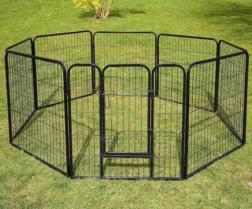Kippenren 640 cm omtrek Zwart Uitloopren Kippen Kippenhok, Dieren en Toebehoren, Pluimvee | Toebehoren, Nieuw, Kippenhok of Kippenren