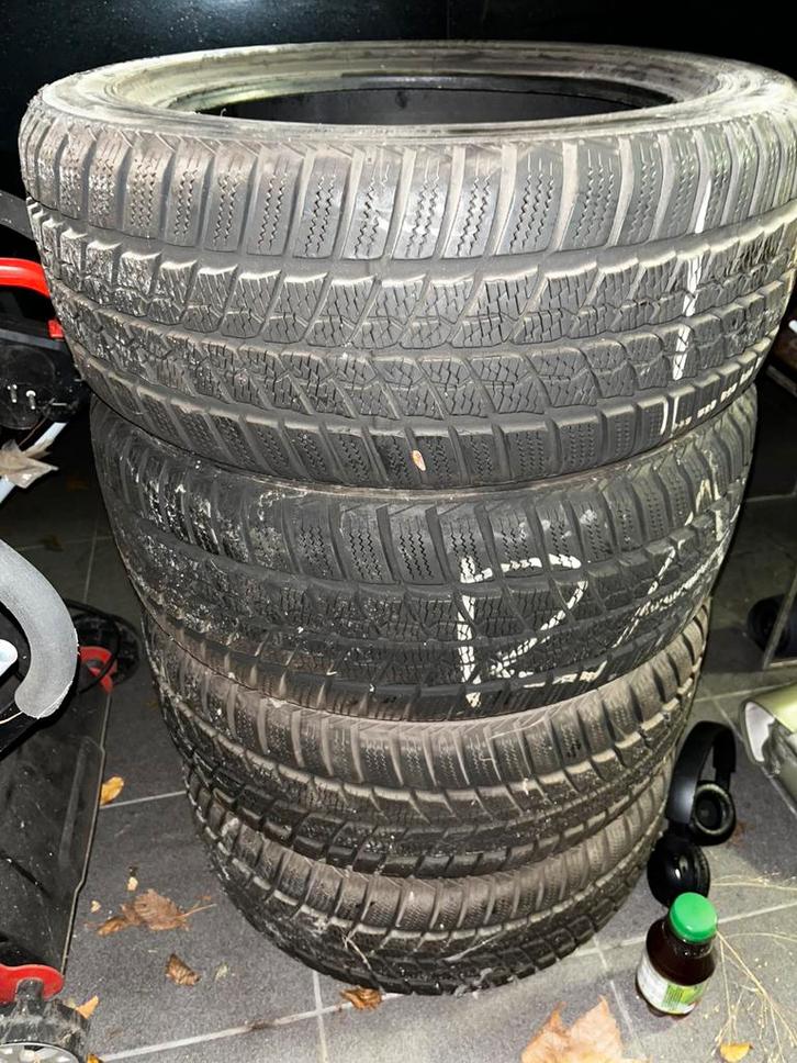 4x Barum Polaris 2 winterbanden – DOT 3818 – goede staat, Auto-onderdelen, Banden en Velgen, Band(en), Winterbanden, Ophalen
