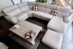 Natuzzi Hoeksalon, Huis en Inrichting, Zetels | Complete zithoeken, Ophalen, Modern/Landelijk, Leer, Zo goed als nieuw
