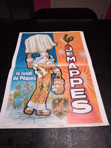 Affiche" cavalcade de jemappes", Enlèvement ou Envoi