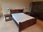 Complete eiken slaapkamer te koop, Huis en Inrichting, Slaapkamer | Complete slaapkamers, Ophalen, Zo goed als nieuw