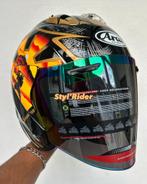 CASQUE ARAI PEDROSA NEUF AVEC ETUIE POSSIBILITE INTERCOM, Motoren, Ophalen, M, Arai