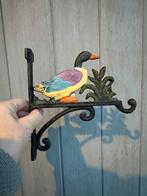 Gietijzeren muur haakje eend motief, Tuin en Terras, Ophalen of Verzenden, Nieuw