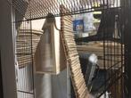 grote hamsterkooi met toebehoren, Comme neuf, 75 à 110 cm, Enlèvement, Cage