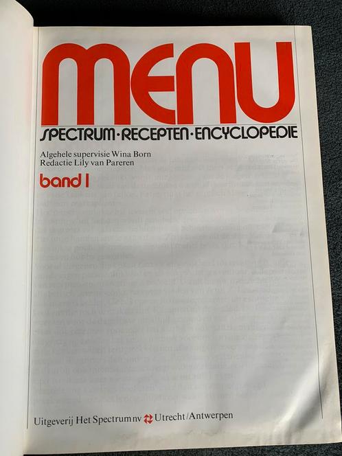 Kookboeken: Spectrum-recepten-encyclopedie., Boeken, Kookboeken, Zo goed als nieuw, Ophalen
