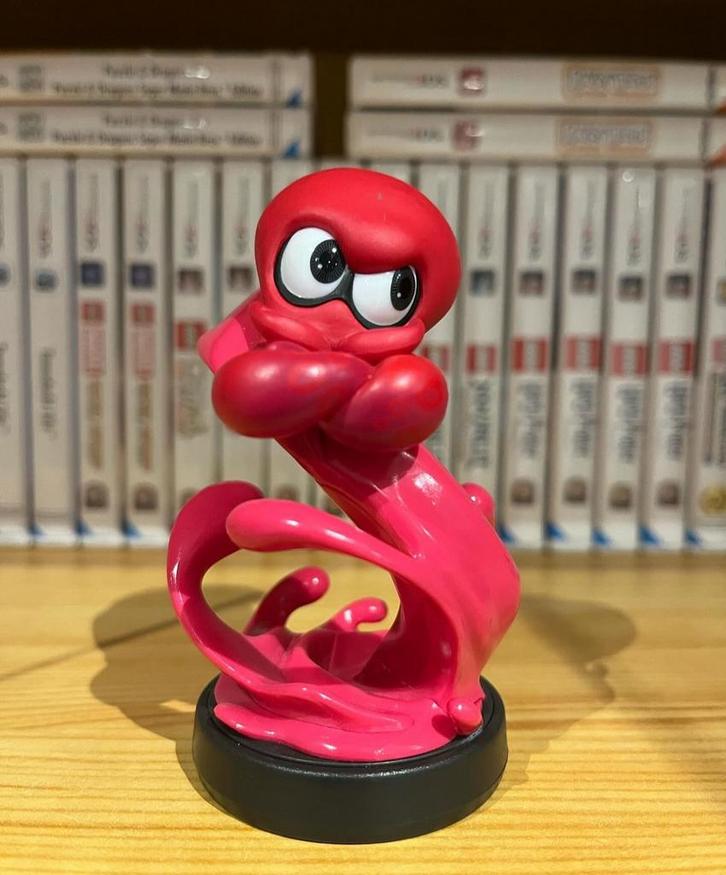 Amiibo Octopus (Splatoon 2), Games en Spelcomputers, Games | Nintendo Switch, Zo goed als nieuw, Ophalen of Verzenden