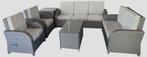 MaxxGarden Tuinmeubelset - Loungeset, Ophalen, Loungeset, Wicker, 7 zitplaatsen