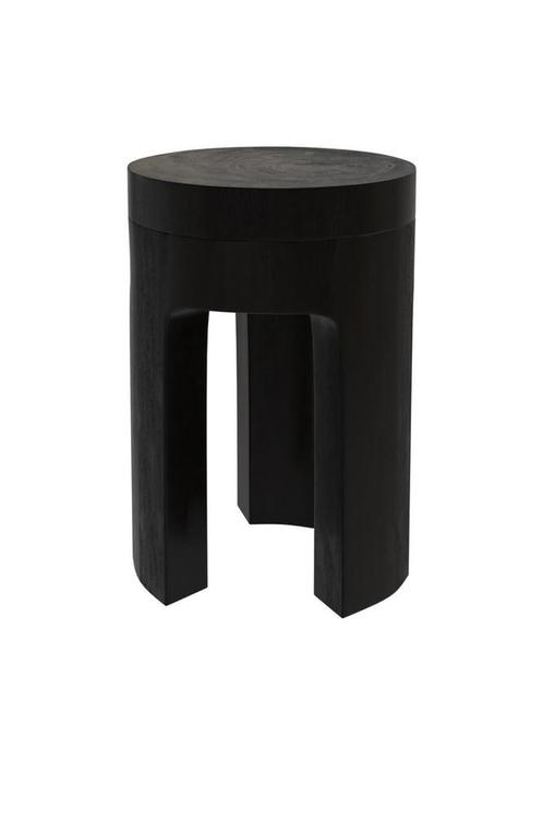 Table d’appoint en bois de suar noir, Maison & Meubles, Tables | Tables de salon, Neuf