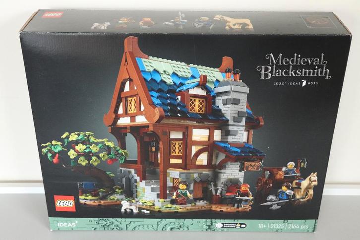 Lego ideas 21325 Medieval blacksmith NEUF, Enfants & Bébés, Jouets | Duplo & Lego, Neuf, Lego, Ensemble complet, Enlèvement ou Envoi