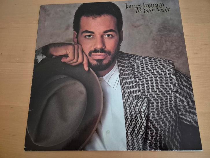 James Ingram LP 1983 It' Your Night, CD & DVD, Vinyles | Jazz & Blues, Comme neuf, Enlèvement ou Envoi
