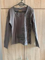 Bruin t shirt, merk Best gate, maat M, Maat 38/40 (M), Bruin, Ophalen of Verzenden, Lange mouw