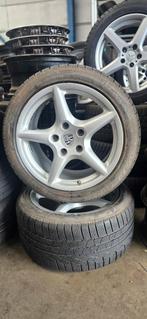 Porches BBS Velgen met Banden voor Porsche - 5X130, Auto diversen, Wieldoppen, Ophalen