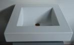 NIEUW - VITRA AQ2 spoelbak - vierkant wit keramiek 50x50, Doe-het-zelf en Bouw, Sanitair, Ophalen, Zo goed als nieuw, Wastafel