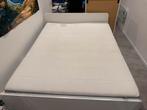 Bed ikea 160x200, Huis en Inrichting, Ophalen, Verstelbaar, Wit, 200 cm