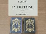 Livres Les Fables de La Fontaine Tomes 1 et 2 Illustrées, Ophalen of Verzenden