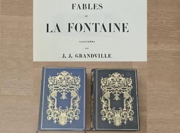 Livres Les Fables de La Fontaine Tomes 1 et 2 Illustrées beschikbaar voor biedingen