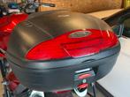 Top case Givi + platine + dosseret, Motoren, Accessoires | Koffers en Tassen, Ophalen, Gebruikt
