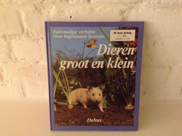 Dieren Groot en Klein DELTAS, Boeken, Dieren en Huisdieren, Gelezen, Ophalen of Verzenden