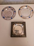 Zilveren onderzetters voor glazen en flessen, Enlèvement ou Envoi, Comme neuf