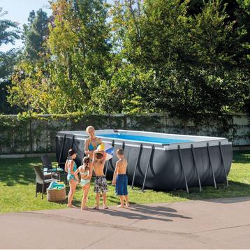 Intex zwembad 542 x 274 x 132 in zeer goede staat beschikbaar voor biedingen