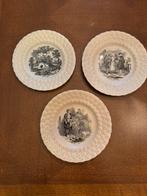Drie boch sierbordjes, Antiek en Kunst, Ophalen
